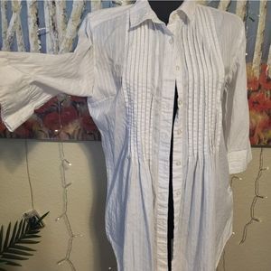 US POLO ASSN. BLOUSE. White Size L